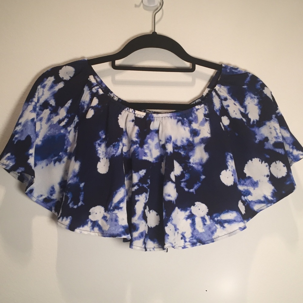 NWT Show Me Your Mumu Heidi Tie-Dye Crop Top, Sz S - Picture 3 of 7
